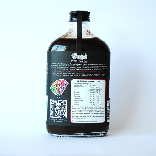 Bretto's Habanero Cherry & Licorice Sauce (350ml)