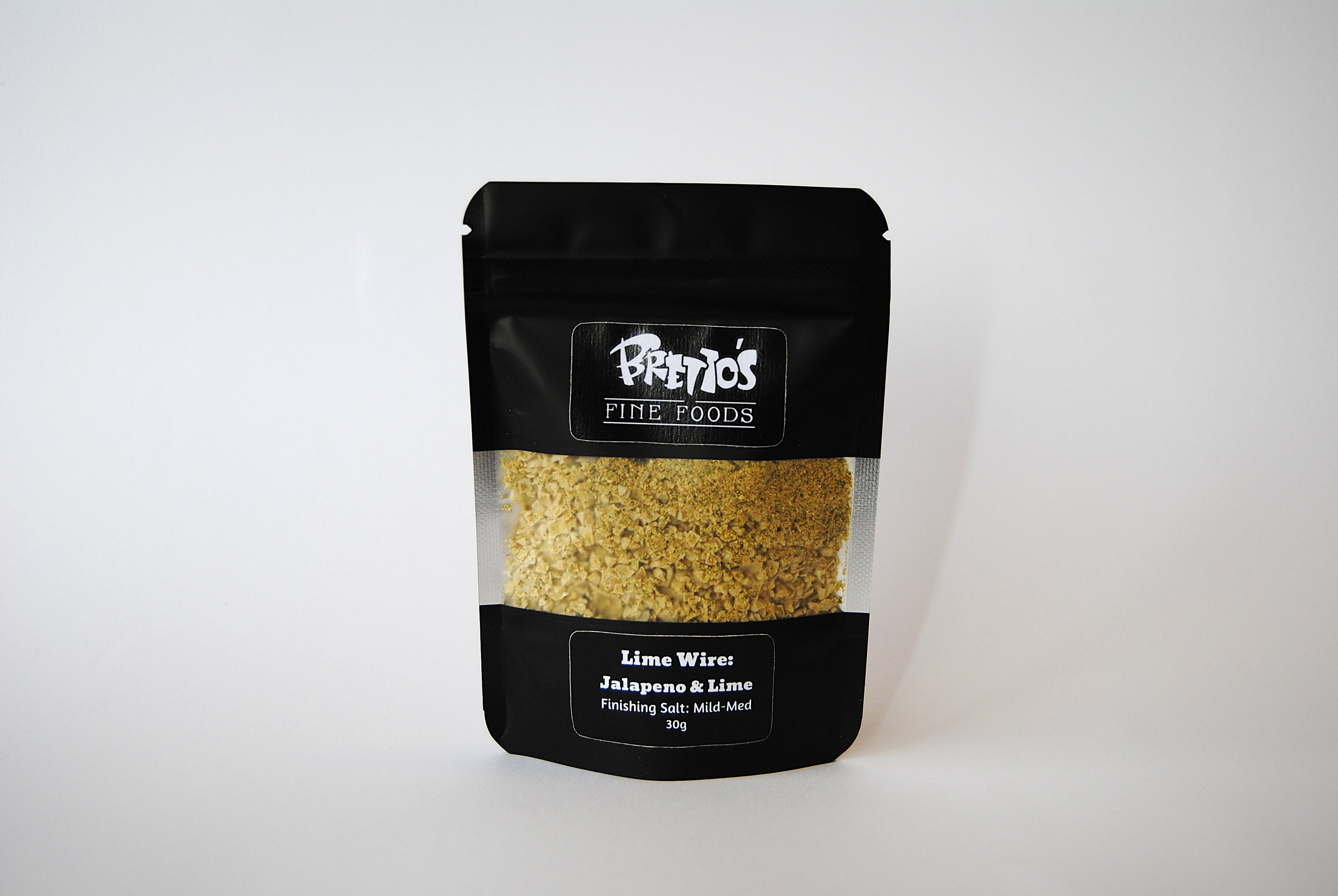 Bretto's Lime Wire: Jalapeno & Lime Finishing Salt (30g)