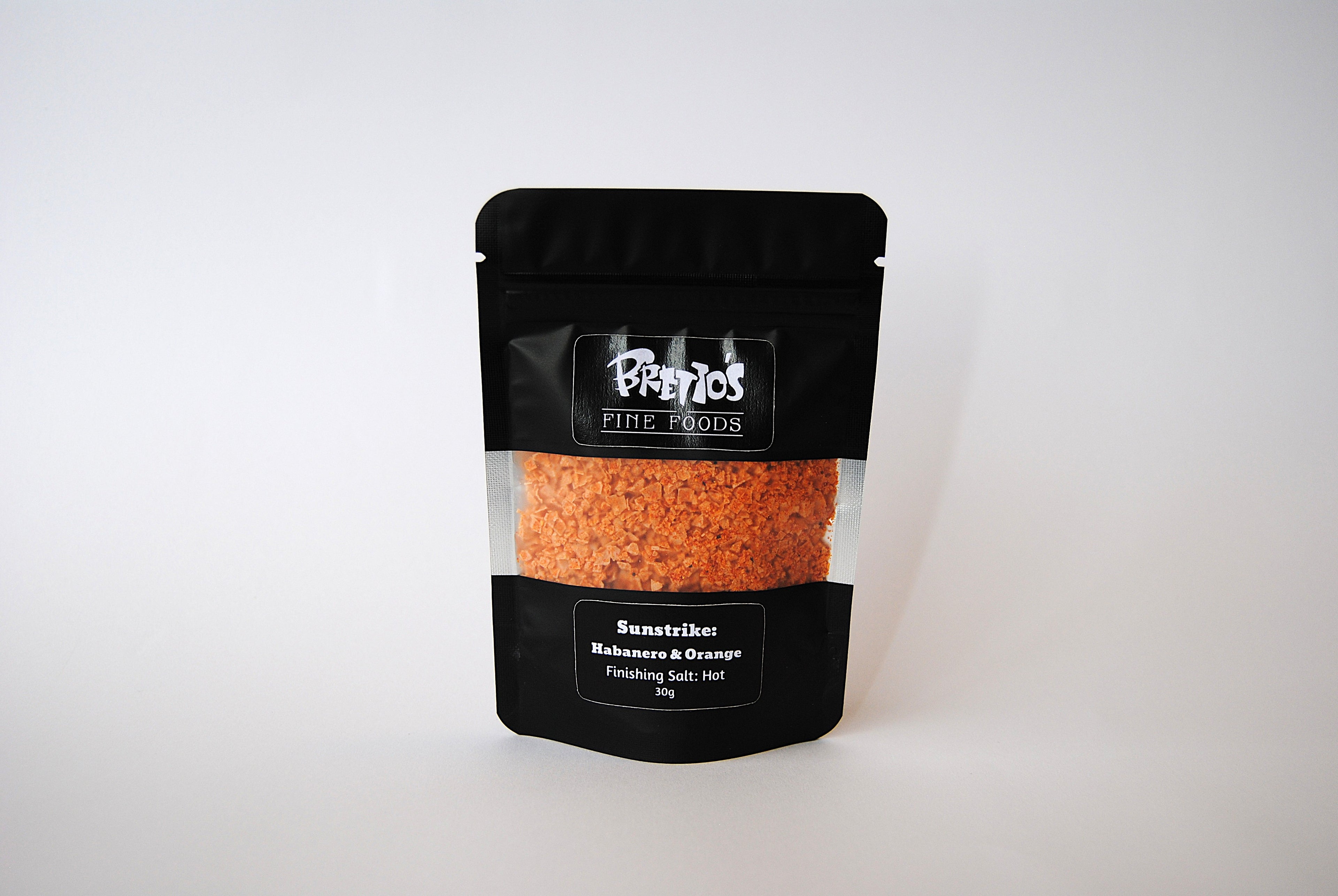 Bretto's Sunstrike: Habanero & Orange Finishing Salt (30g)